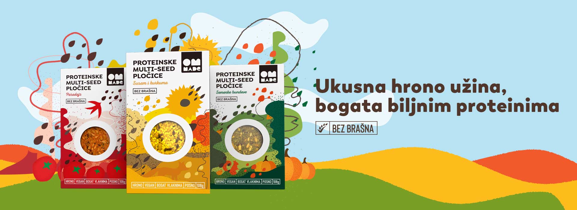 Proteinske multi-seed pločice